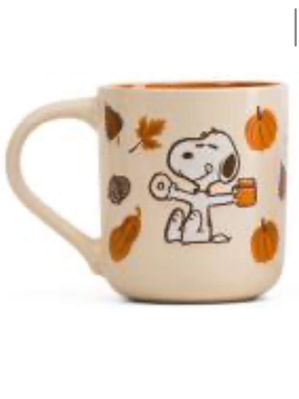 Peanuts Snoopy Cozy For Harvest Mug NWT - Picture 5 of 5